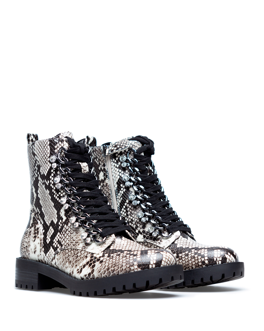 guess snakeskin boots