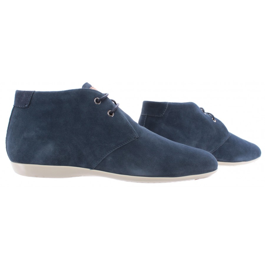 santoni suede ankle boots