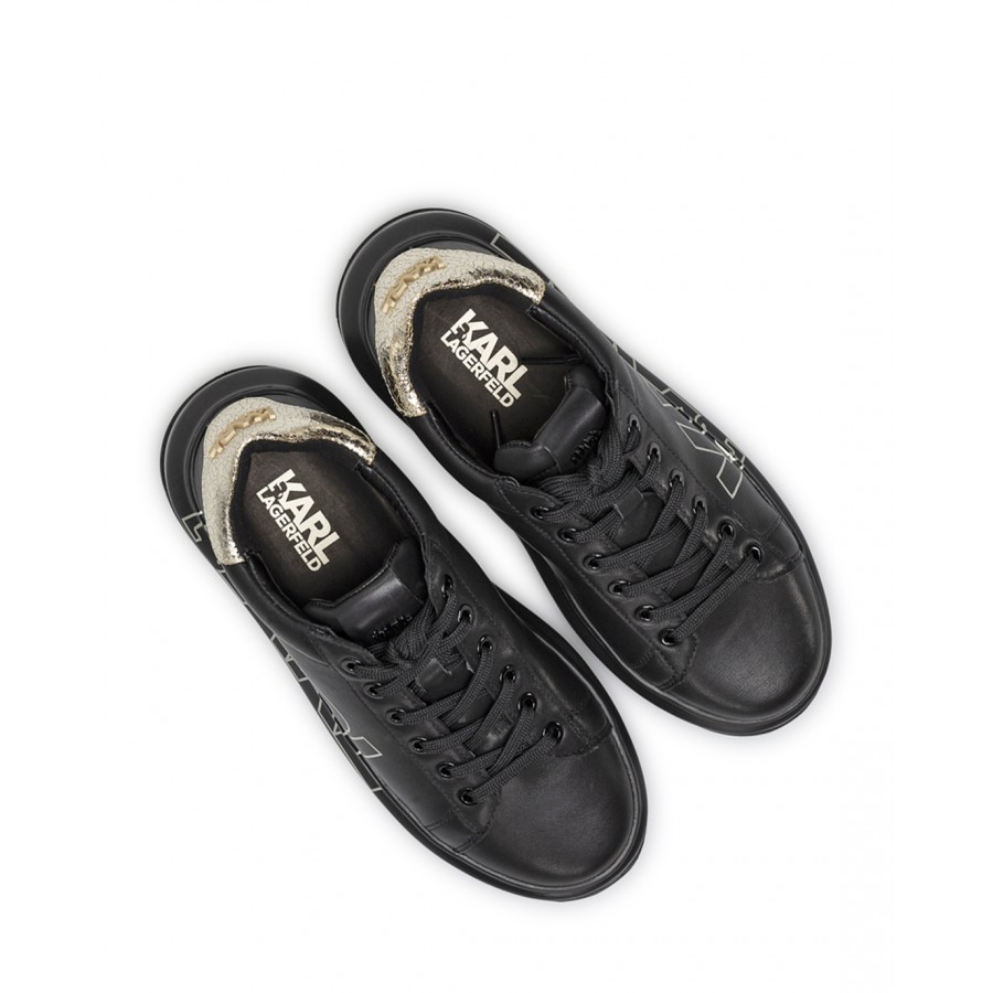 black leather tennis shoes womens