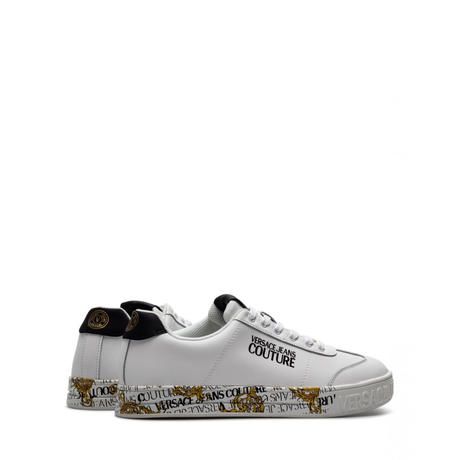 Men's Shoes Sneakers VERSACE JEANS COUTURE 73YA3SK6 ZP166 003 White